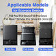 Mopovací útěrka, 2 ks pro Ecovacs Deebot T50 Omni, T50 Pro Omni, T50 Max, T50 Max Pro Omni, T30c, T30c Omni, X5 Omni, X5 Pro Omni