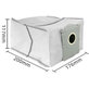 Sáček do vysavače, 4 ks pro Ecovacs Deebot T30c, T50-series, T80-series, X8-series, X9 Pro-series