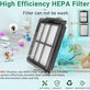HEPA filtr, 2 ks pro iRobot Roomba Plus 505, 507, 405, 4020
