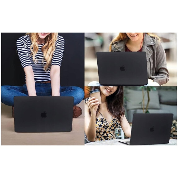 Pouzdro Smartshell pro MacBook Pro 16 M1-M5 / M5 Pro / M5 Pro Max 2021-2026, Matte Black, Tech-Protect
