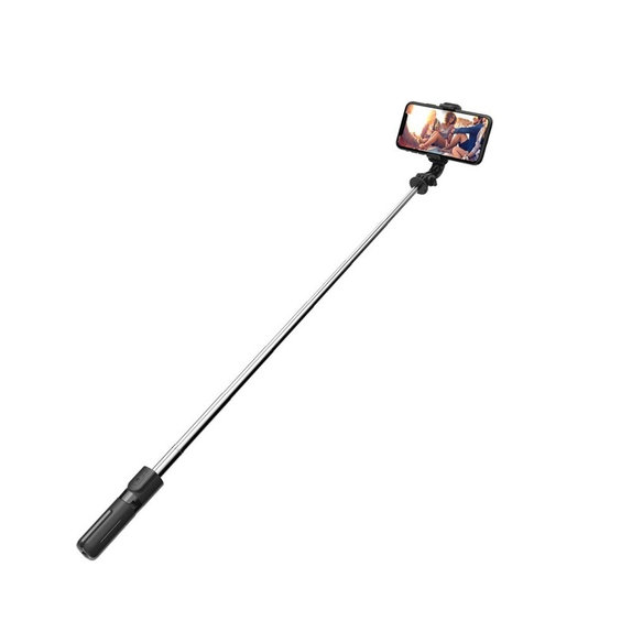 Selfie tyč SE stativem L02S, černá, Tech-Protect
