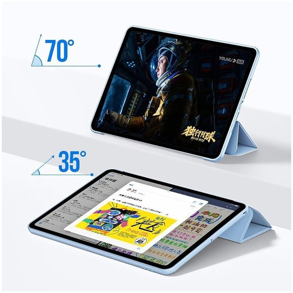 Pouzdro Smart pro iPad 10.9" 10 / 2022 / 11" 11 / 2025, modrá, Tech-Protect