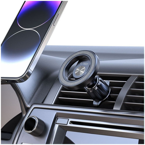 Držák do auta N53 Magnetic MagSafe Vent, černá, Tech-Protect
