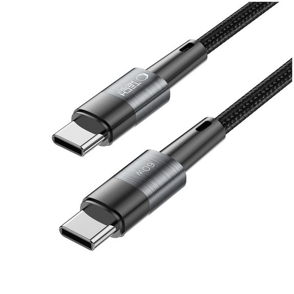 Kabel Ultraboost USB-C Cable PD 60W / 3A 25CM, šedá, Tech-Protect