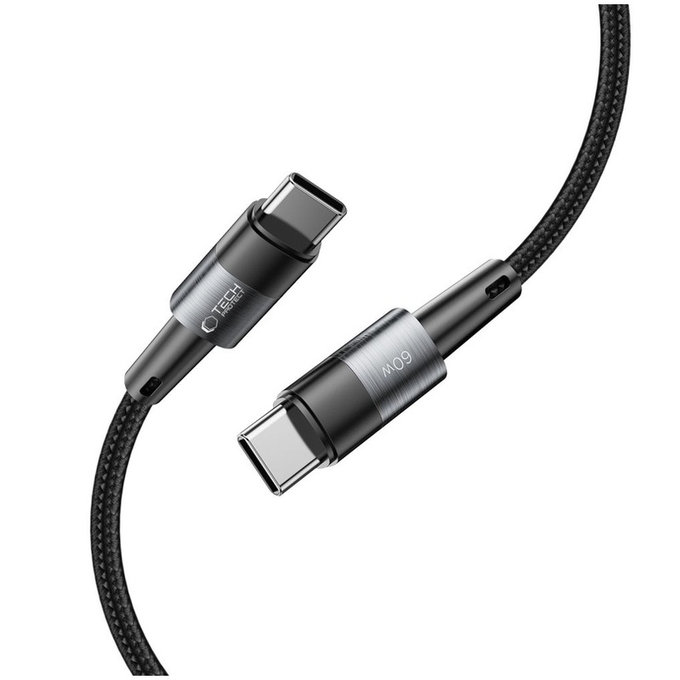 Kabel Ultraboost USB-C Cable PD 60W / 3A 25CM, šedá, Tech-Protect
