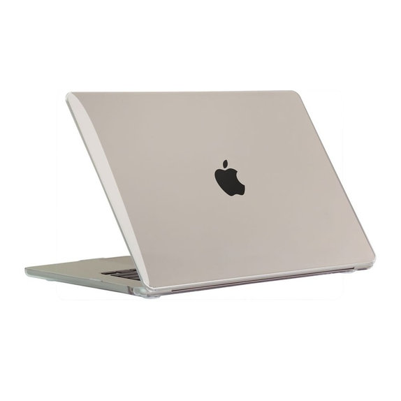 Pouzdro Smartshell pro MacBook Air 15 M2-M5 2023-2026, Crystal Clear, Tech-Protect