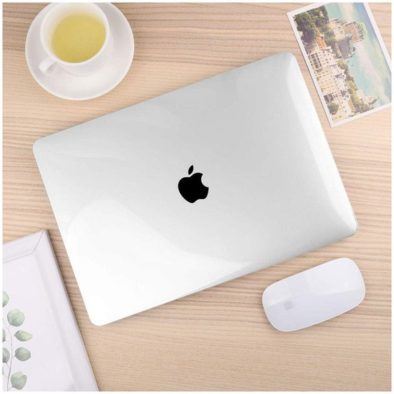 Pouzdro Smartshell pro MacBook Air 15 M2-M5 2023-2026, Crystal Clear, Tech-Protect