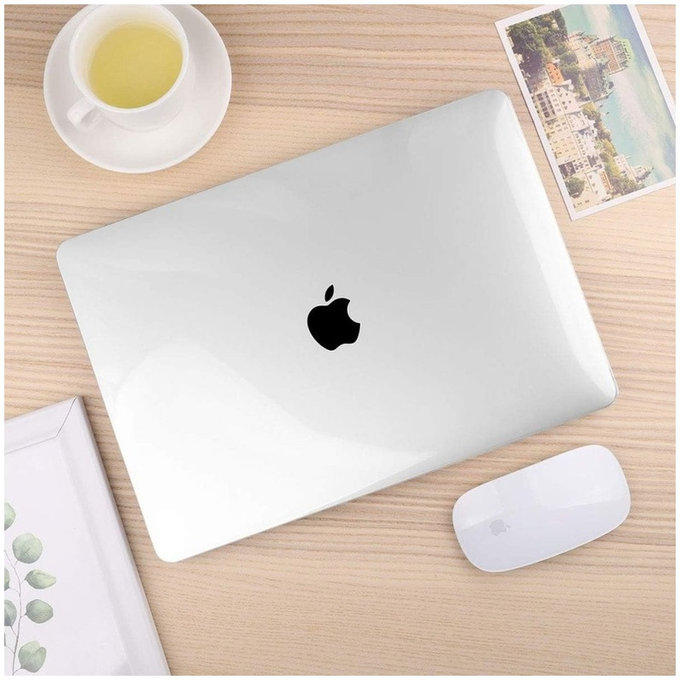 Pouzdro Smartshell pro MacBook Air 15 M2-M5 2023-2026, Crystal Clear, Tech-Protect