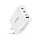 Síťová nabíječka NC100W-GAN 4-PORT PD 100W / QC3.0, bílá, Tech-Protect