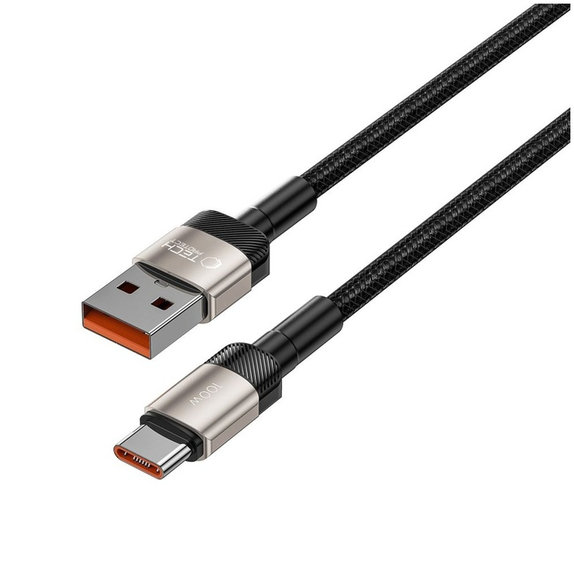 Kabel Ultraboost Evo USB-C Cable 100W/5A 100cm, Titanium, Tech-Protect