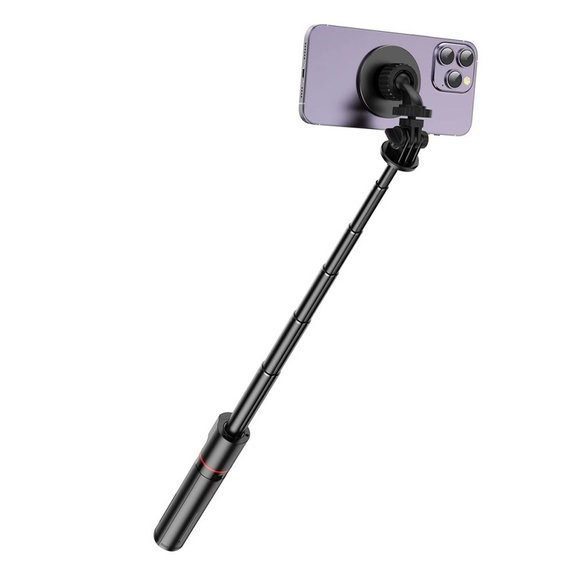 Selfie tyč SE stativem L06S MagSafe, černá, Tech-Protect