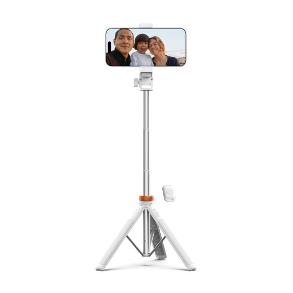 Selfie tyč SE stativem L03S, bílá, Tech-Protect
