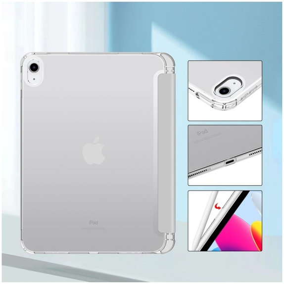 Pouzdro Sc Pen Hybrid pro iPad 10.9" 10 / 2022 / 11" 11 / 2025, šedá, Tech-Protect