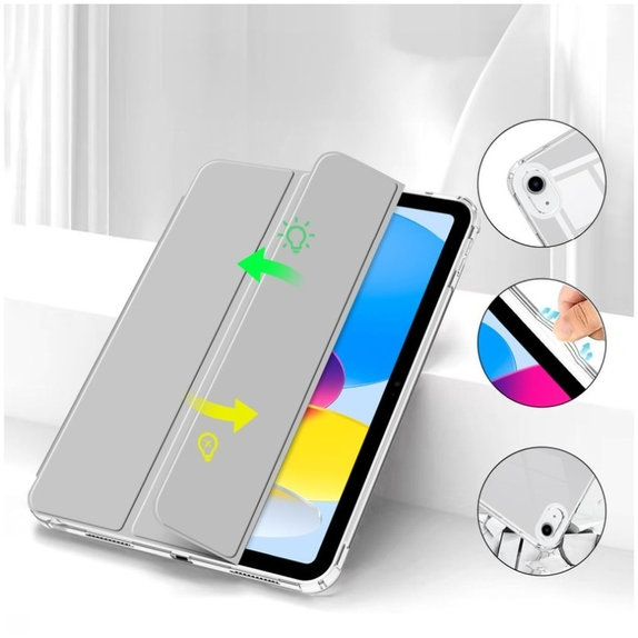 Pouzdro Sc Pen Hybrid pro iPad 10.9" 10 / 2022 / 11" 11 / 2025, šedá, Tech-Protect