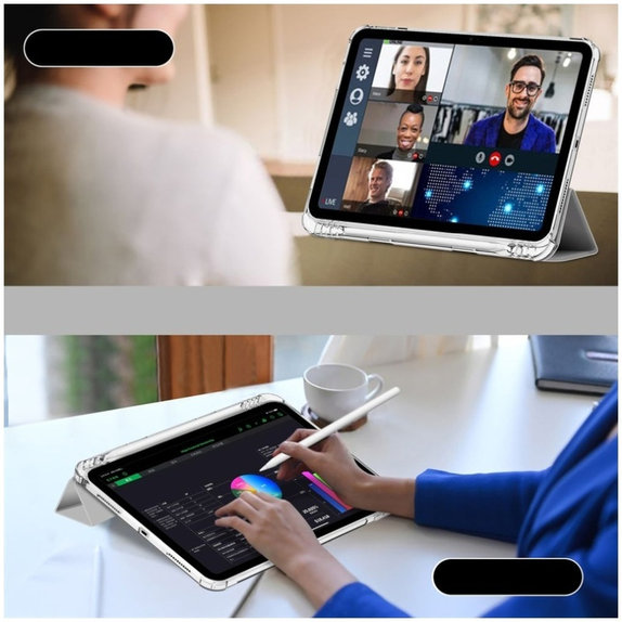 Pouzdro Sc Pen Hybrid pro iPad 10.9" 10 / 2022 / 11" 11 / 2025, šedá, Tech-Protect