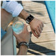 Řemínek Stainless Line pro Apple Watch 8 / 9 / 10 / 11 / SE / Ultra (44 / 45 / 46 / 49 mm), Titanium/Orange, Tech-Protect
