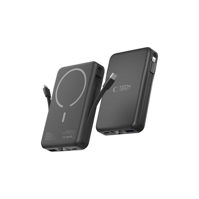 Powerbanka PB31 Lifemag MagSafe 10000mAh, černá, Tech-Protect