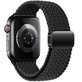 Řemínek Nylonmag pro Apple Watch 8 / 9 / 10 / 11 / SE / Ultra (44 / 45 / 46 / 49 mm), černá, Tech-Protect