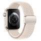 Řemínek Nylonmag pro Apple Watch 8 / 9 / 10 / 11 / SE (40 / 41 / 42 mm), Natural Titanium, Tech-Protect