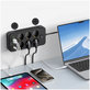 Síťová nabíječka PC6X6 Power Strip 3 USB & 3 USB-C & 6 Socket 200cm, černá, Tech-Protect