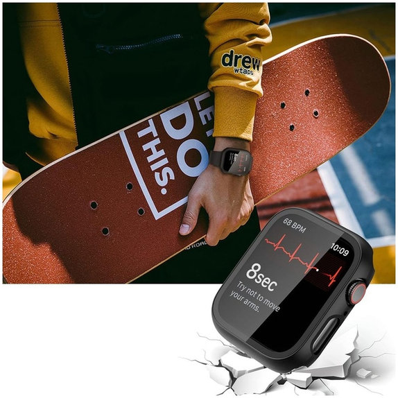 Řemínek DEFENSE360 pro Apple Watch 10 / 11 (46 mm), černá, Tech-Protect