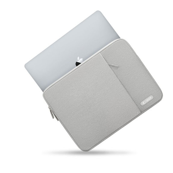 Pouzdro na notebook Sleevy 13-14, Crayon Grey, Tech-Protect