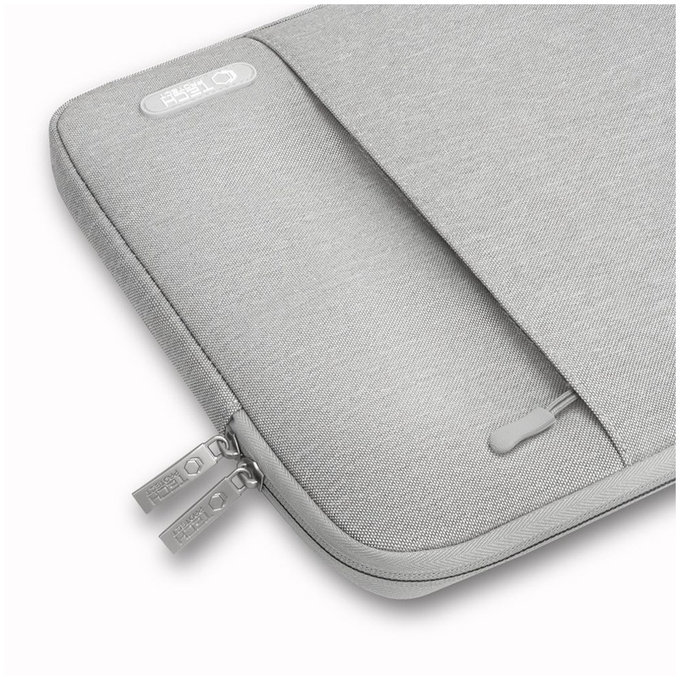 Pouzdro na notebook Sleevy 13-14, Crayon Grey, Tech-Protect