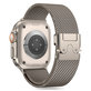 Řemínek Milano pro Apple Watch 8 / 9 / 10 / 11 / SE / Ultra (44 / 45 / 46 / 49 mm), Titanium, Tech-Protect