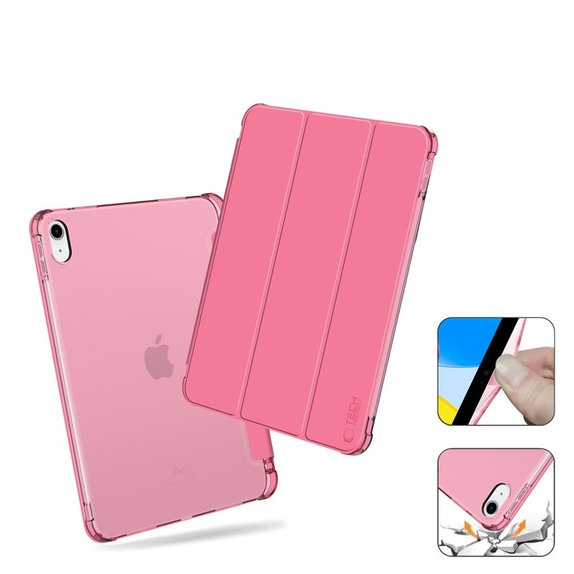Pouzdro Sc Pen Hybrid pro iPad 10.9" 10 / 2022 / 11" 11 / 2025, Crystal Magenta, Tech-Protect