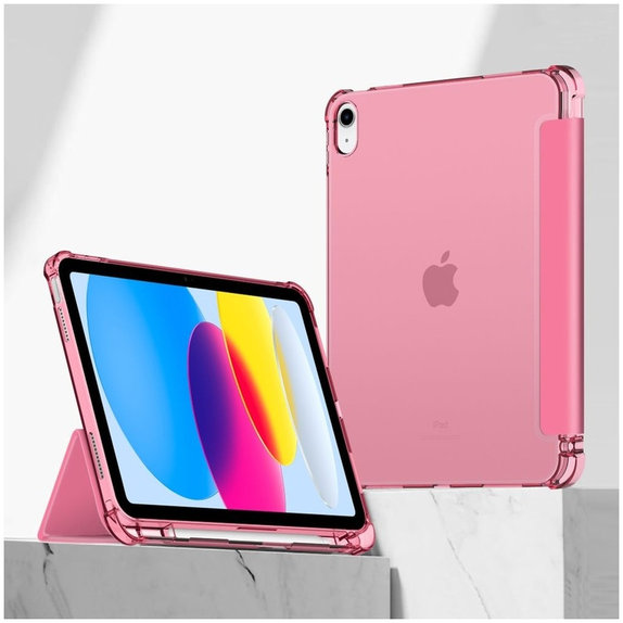 Pouzdro Sc Pen Hybrid pro iPad 10.9" 10 / 2022 / 11" 11 / 2025, Crystal Magenta, Tech-Protect
