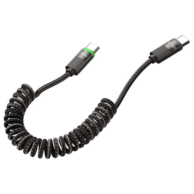 Kabel UB20T Ultraboost USB-C Cable PD 100W / 5A 180CM, černá, Tech-Protect