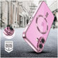 Pouzdro MagFlex MagSafe pro iPhone 16 Shiny Rose, Tech-Protect