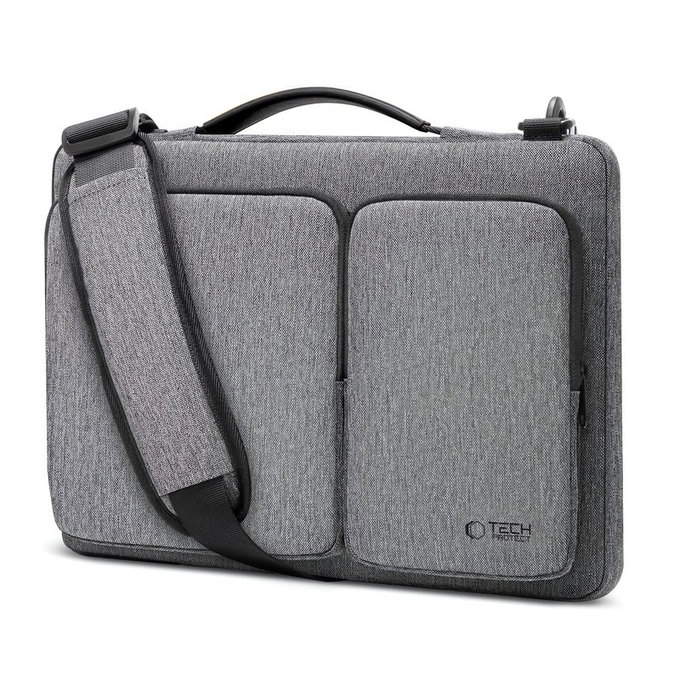 Pouzdro na notebook Defender Bag 13-14, Crayon Grey, Tech-Protect