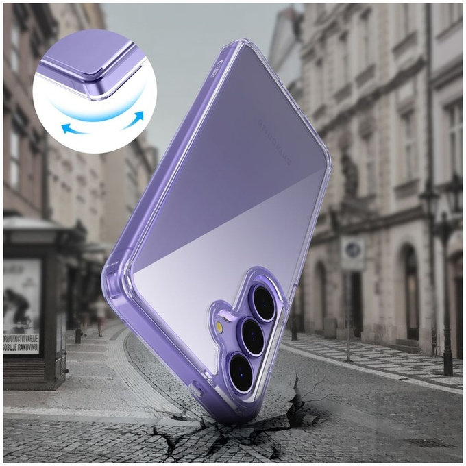 Puzdro FlexAir Hybrid pre Galaxy S25, Clear, Tech-Protect