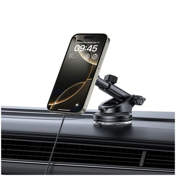 Držák do auta MM15W-V4 Magnetic MagSafe Dashboard & Vent 15W, černá, Tech-Protect