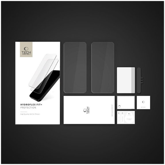 Hydrogelová fólie Hydro Flex+ 2-PACK pro Xiaomi Redmi Note 14 Pro 5G / 14 Pro+ Plus 5G / Poco X7 5G, čirá, Tech-Protect