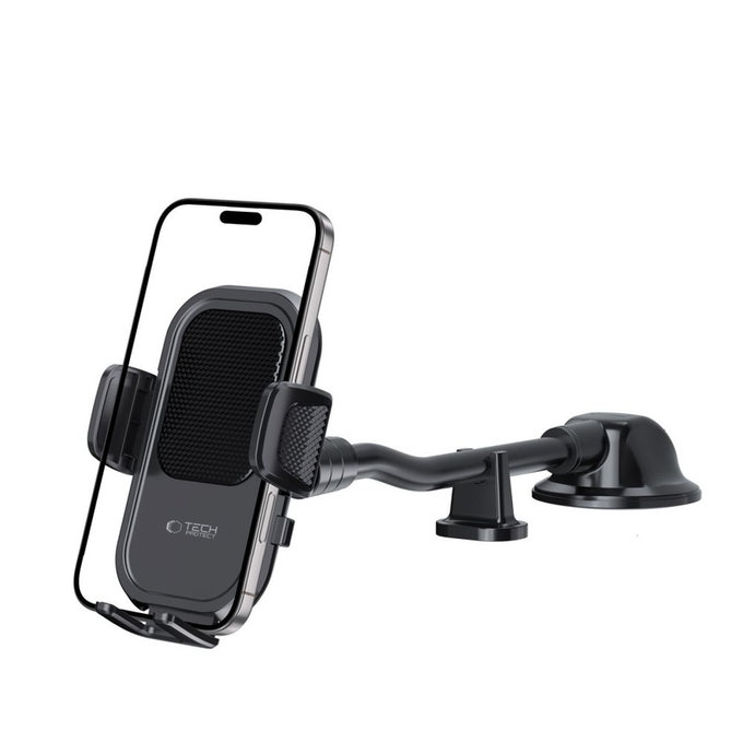 Držák do auta V8 Universal Long Arm Dashboard & Windshield, černá, Tech-Protect