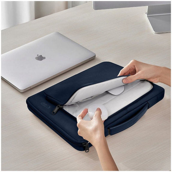 Pouzdro na notebook Basic Bag 15-16, Navy Blue, Tech-Protect
