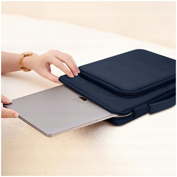 Pouzdro na notebook Basic Bag 15-16, Navy Blue, Tech-Protect