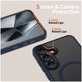 Pouzdro MagMat MagSafe pro Samsung S25, Matte Navy, Tech-Protect