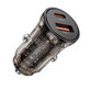 Nabíječka do auta CC01 2-PORT PD 45W / QC3.0, černá, Tech-Protect