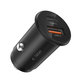 Nabíječka do auta CC02 2-PORT PD 35W / QC3.0, černá, Tech-Protect