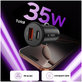 Nabíječka do auta CC02 2-PORT PD 35W / QC3.0, černá, Tech-Protect