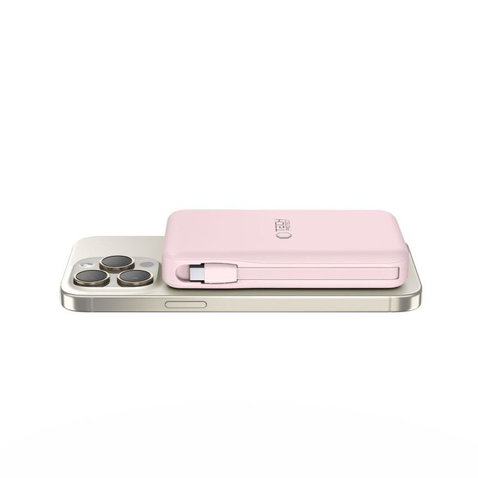 Powerbanka PB31 Lifemag MagSafe 10000mAh, růžová, Tech-Protect