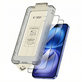 Tvrzené sklo Quick Set+ 2-PACK pro iPhone 15 / 16, černá, Tech-Protect