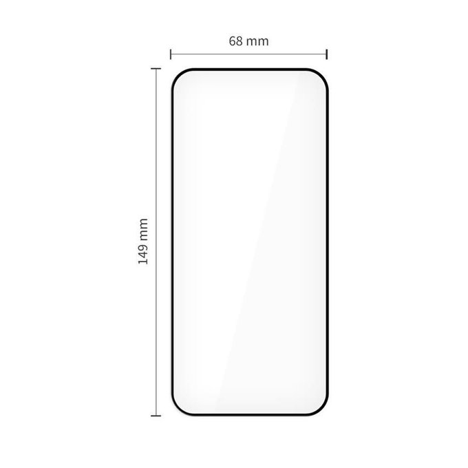 Tvrzené sklo Quick Set+ 2-PACK pro iPhone 13 / 13 Pro / 14 / 16E / 17E, černá, Tech-Protect