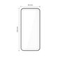 Tvrzené sklo Quick Set+ 2-PACK pro iPhone 13 / 13 Pro / 14 / 16E / 17E, černá, Tech-Protect