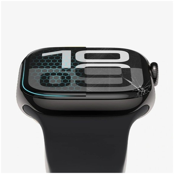 Hybridní sklo Glass Flex+ 2-PACK pro Garmin Venu 3, černá, Tech-Protect