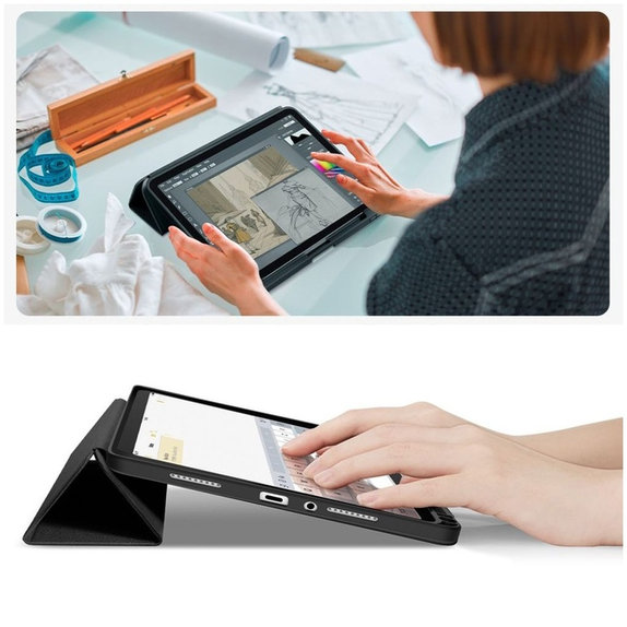 Pouzdro Sc Pen pro Xiaomi Redmi Pad 2 11.0, černá, Tech-Protect