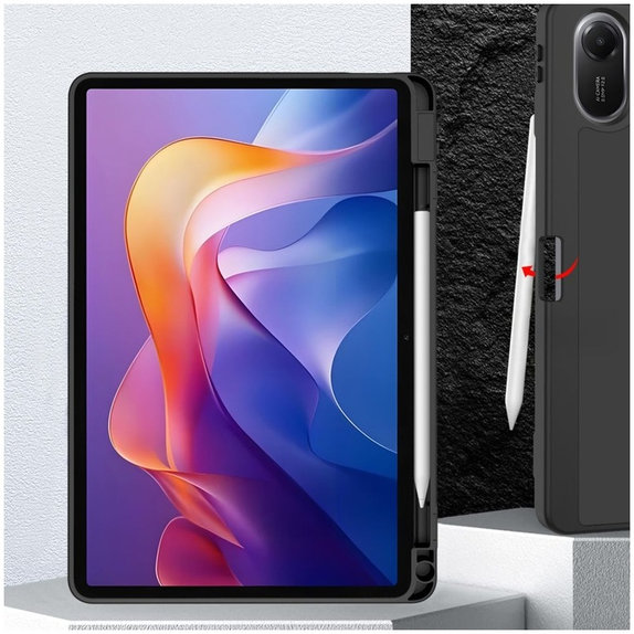 Pouzdro Sc Pen pro Xiaomi Redmi Pad 2 11.0, černá, Tech-Protect
